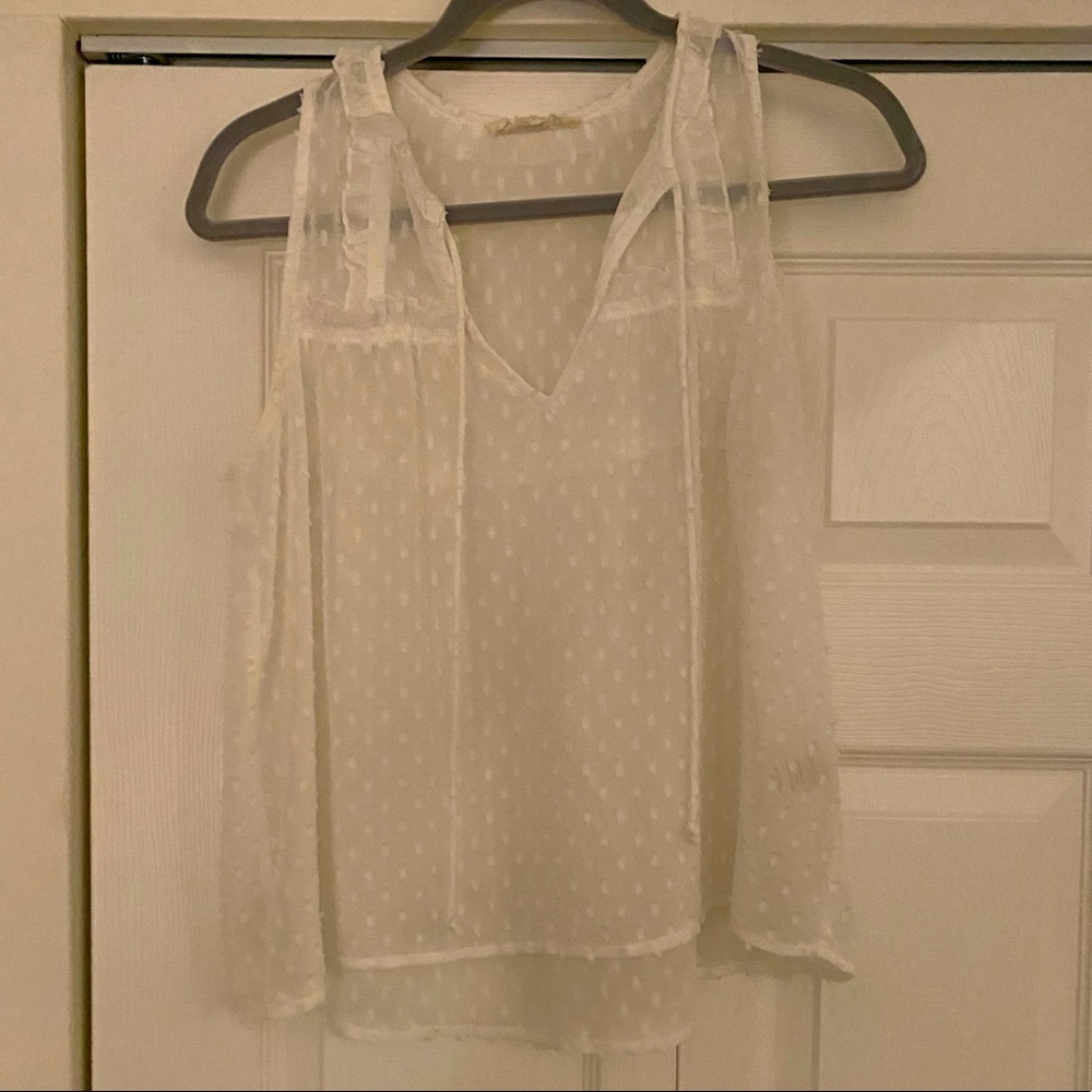 Lovestitch Swiss Dot Top